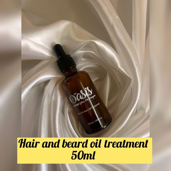 Hair and Beard Oil Treatment -  50ml - Image 2