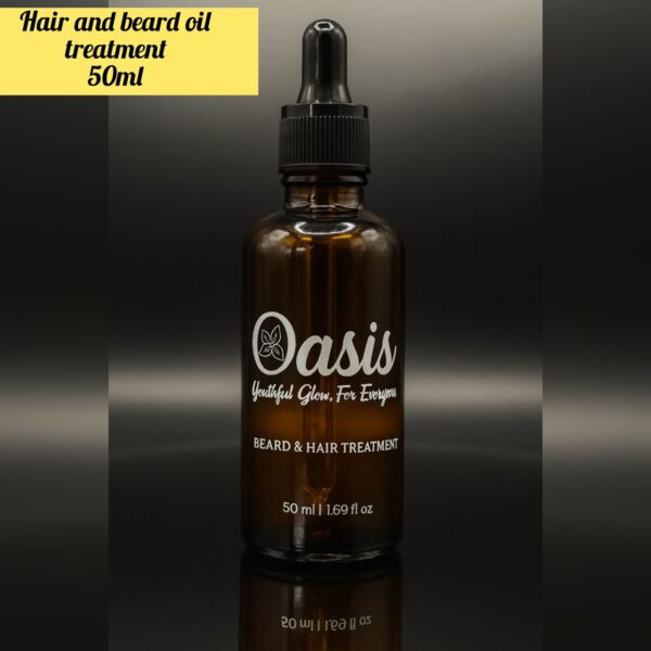 Hair and Beard Oil Treatment -  50ml - Image 3